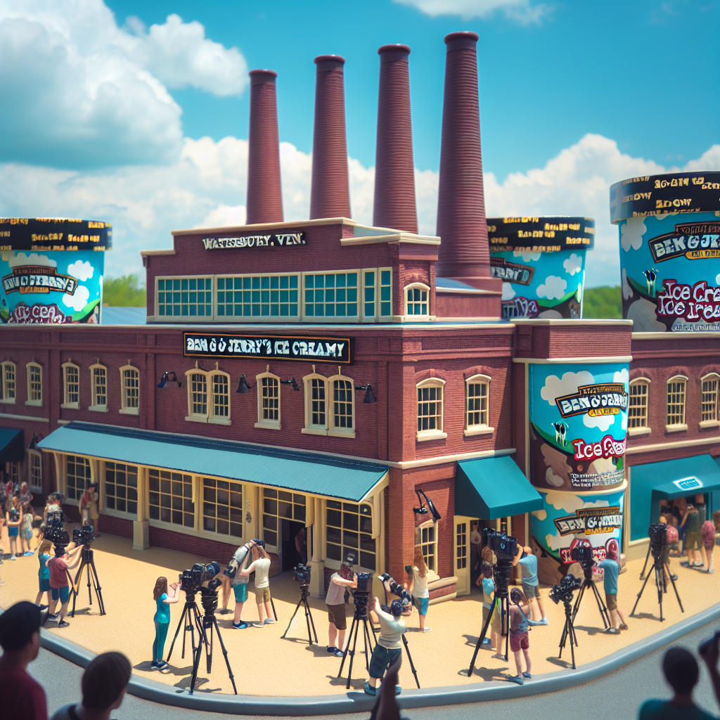 A snapshot capturing the essence of Vermont, home to scenic landscapes and the iconic Ben & Jerry's Factory.